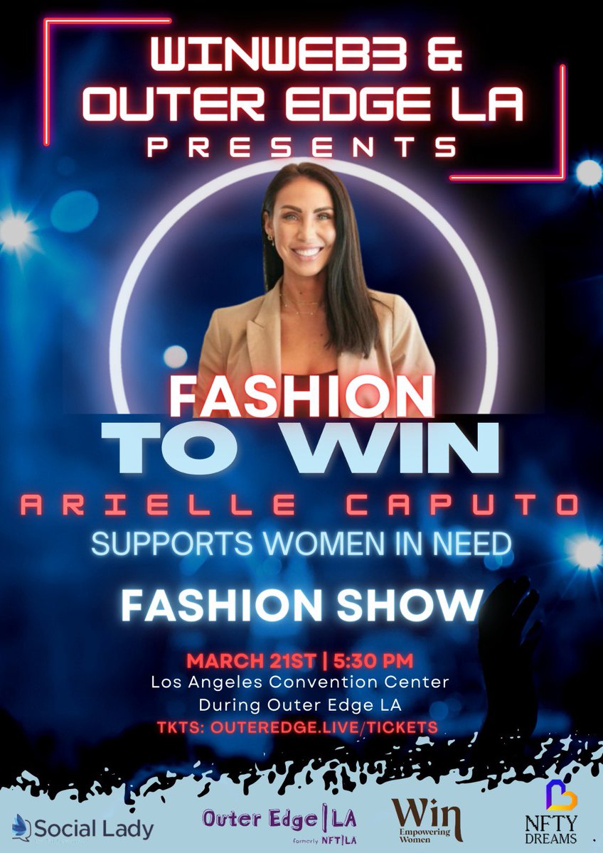 Charity Fashion Show LFGGGG <a href="/talnavarro/">Tal Navarro / Social Lady / WIN</a> @NFTLAlive