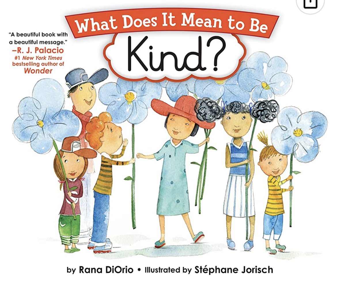You know what goes great with #DTLUpstander? #books! Since March is #readingmonth we are highlighting some if our favorite picks!  Kicking off with <a href="/ranadiorio/">Rana DiOrio</a> and “What Does it Mean to Be Kind?”  Looking forward to sharing this today for #Upstander!