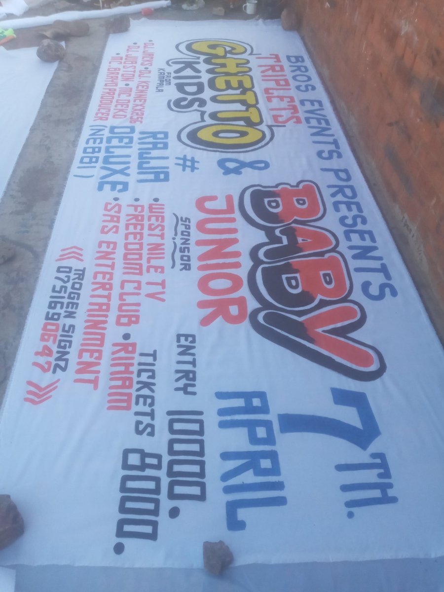 TrogenSigns's tweet photo. For all your events advertising banners contact us for the best
              +256751690647 https://t.co/MsJnPyvNny