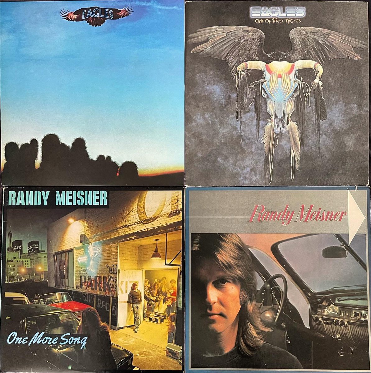 Just me and Randy against the world today! 🫶🤍🎶

#RandyMeisner #Eagles #OneMoreSong #TakeItToTheLimit #HeartsOnFire #Vinyl #VinylJunkie #VinylRecords #VinylCollection #Music #MusicIsLife