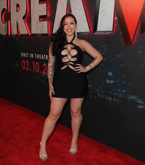 Last nights movie premiere for @ScreamMovies 🖤👻 https://t.co/Gh6qjTPfJ1<a class="tags" target="_blank" title="On Twitter" href="/?out=eyJ0eXAiOiJKV1QiLCJhbGciOiJIUzUxMiJ9.eyJpYXQiOjE3MjI0NjM5MjcsImlzcyI6InR3cG9ybnN0YXJzLmNvbSIsIm5iZiI6MTcyMjQ2MzkyNywiZXhwIjoxNzUzOTk5OTI3LCJyZWRpcmVjdF91cmwiOiJodHRwczovL3R3aXR0ZXIuY29tL1NjcmVhbU1vdmllcyJ9.uctdBqvi4WbgDwl8O6HLgzahOgXu6dSzxTkp9YLuzVvw7MqaIFb398v3Md-PnWKnuFYxzJAPomqHXHwOd_0hhA">@ScreamMovies</a><a href="/tag/wcw"class="tags"><span>#wcw</span></a>