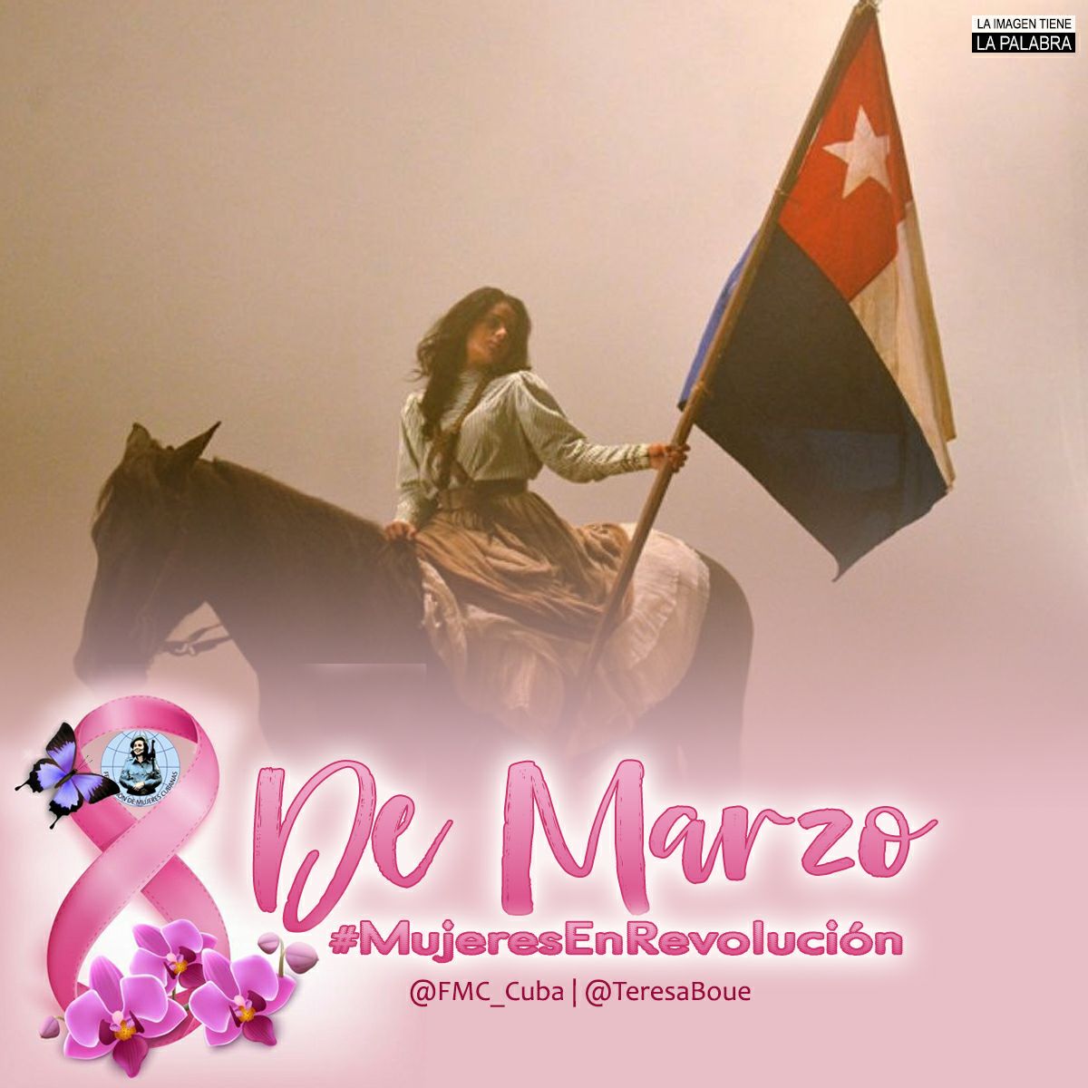 "(...) cuando en un pueblo pelean los hombres y pueden pelear las mujeres, ese pueblo es invencible."

#DiaInternacionalDeLaMujer #8DeMarzo #MujeresEnRevolucion
