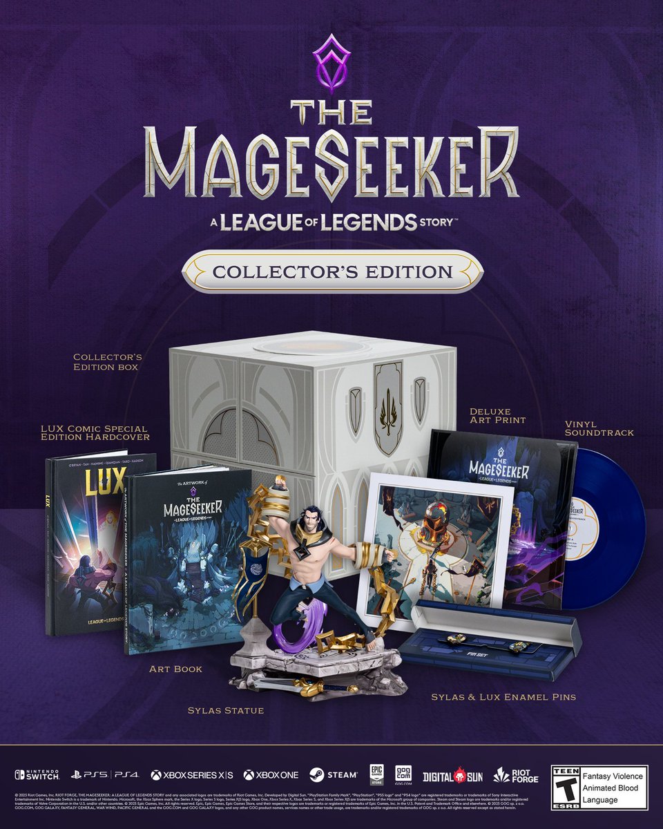 LoL The Mageseeker A League of Legends Story Collector's Edition Authentic  Goods