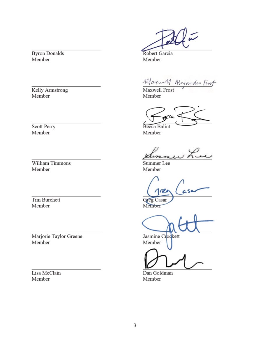 genzforchange's tweet photo. All 26 Republicans on the House Oversight and Accountability Committee refused to sign a two-sentence statement denouncing white supremacy.

They don't even try to hide it anymore 😐😐 https://t.co/Z9CNUPNg7g