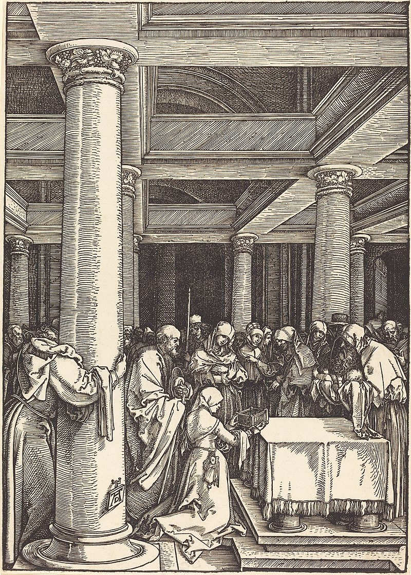 And we can see the impact of Italian art on his own; Dürer adopted the Italian fascination with pers