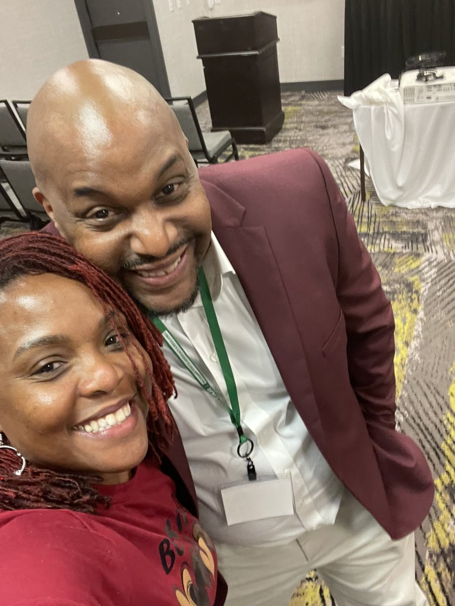 CounselorsRFab's tweet photo. Mr. Brown rocked his presentation at #nyar2023 #implicitandexplicitbias #informative #myassistantprincipalisawesome https://t.co/lYtxVt7En8