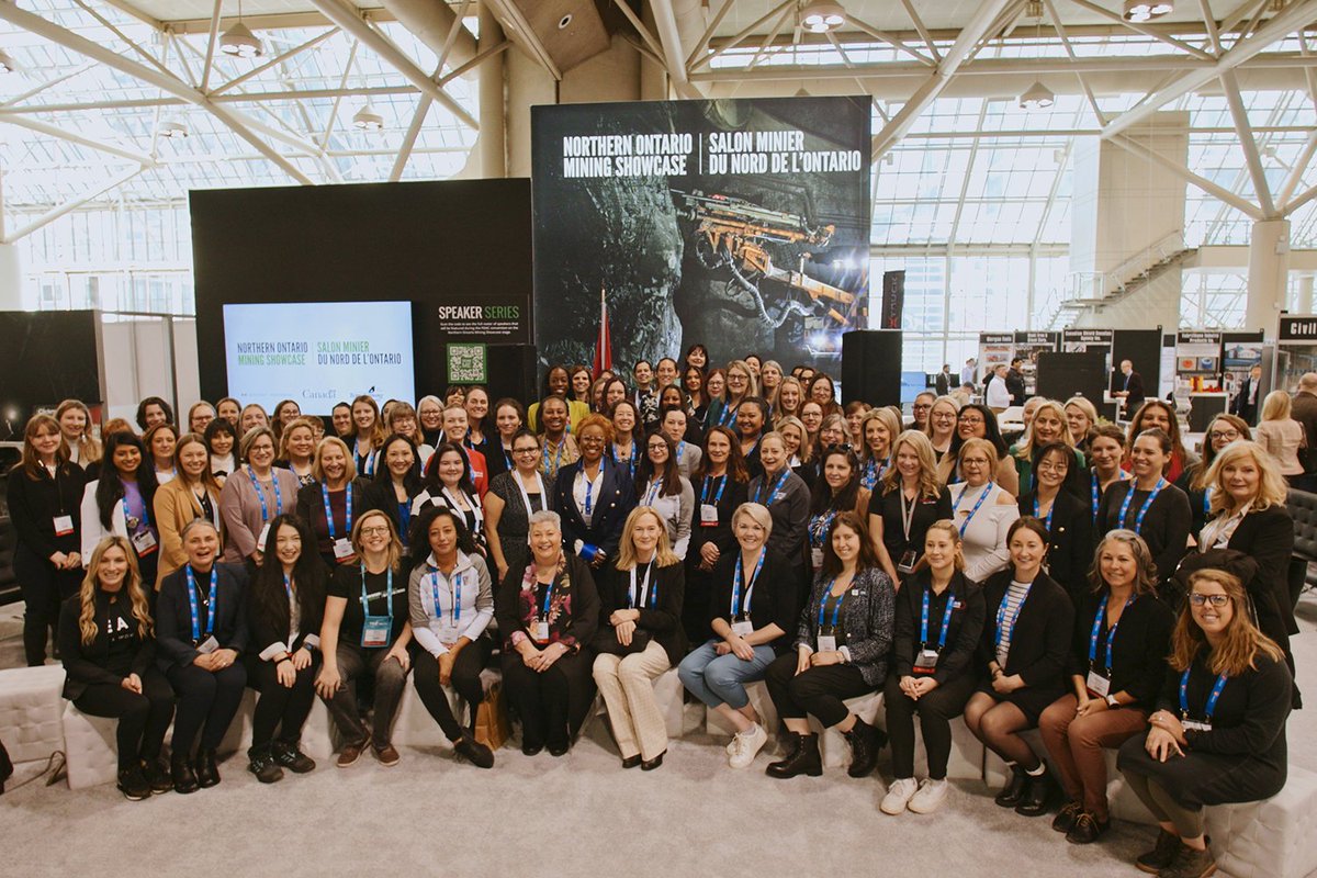 Northern Ontario Mining Showcase (@miningshowcase) on Twitter photo Amazing, hard working women in the mining industry, celebrating International <a href="/womensday/">Women's Day</a> at the Northern Ontario Mining Showcase - <a href="/the_PDAC/">The Official PDAC</a> convention.
#IWD2023 #MiningShowcase #PDAC2023 #mining #northernontario #canada Amazing, hard working women in the mining industry, celebrating International <a href="/womensday/">Women's Day</a> at the Northern Ontario Mining Showcase - <a href="/the_PDAC/">The Official PDAC</a> convention.
#IWD2023 #MiningShowcase #PDAC2023 #mining #northernontario #canada