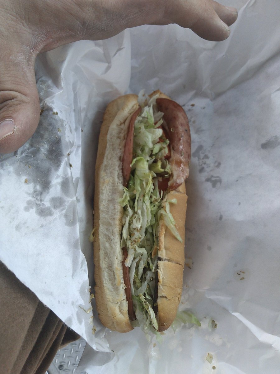 GmLacharite's tweet photo. Celebrating #SandwichWednesday on my lunch break courtesy of #Marians sub shop in #RuskinFL. #DroptTheCharges against the #Tampa4 https://t.co/GxMPiPfscr