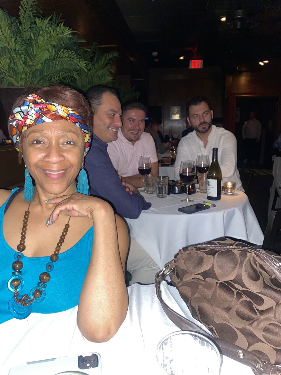 oohlalaboutique's tweet photo. Such a fun dinner last night! #HALS Never Disappoints! The #Seabass is Suberb! Live Entertainment by #DaveScott 🎶 #HalsSteakhouse @HauteLantaPR https://t.co/kXPG2g3ZiB
