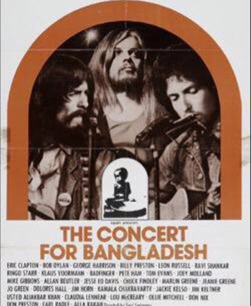 espofootball's tweet photo. #OTD Mar9,1972 #AllenKlein presents UNICEF with the first check of $1.2M (about $8M today) from George Harrison's Bangladesh concert and album https://t.co/memN9BEx1N