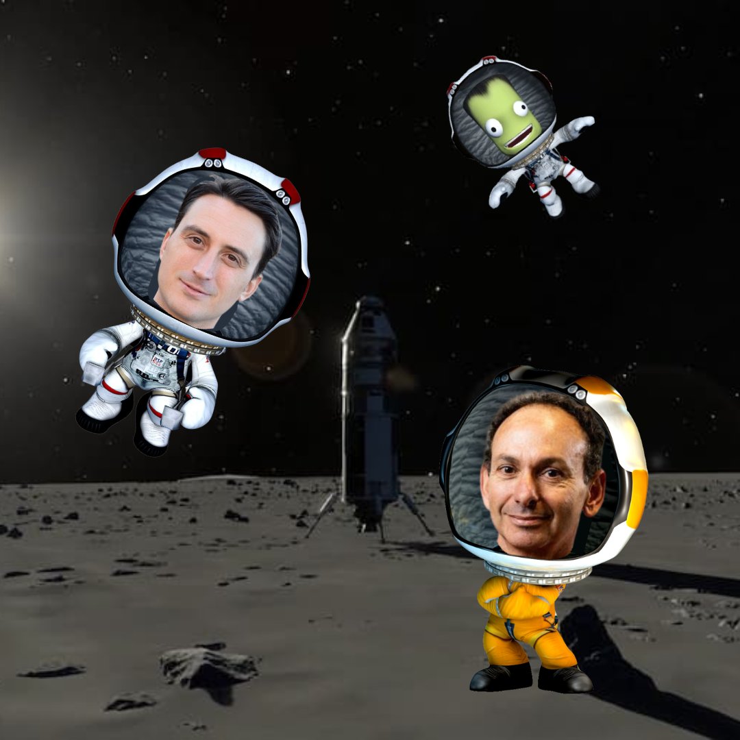 Intercept Games consulted with A&A professors Justin Little and Uri Shumlak for Kerbal Space Program. Early access to KSP2 just opened! Thanks, Professors!