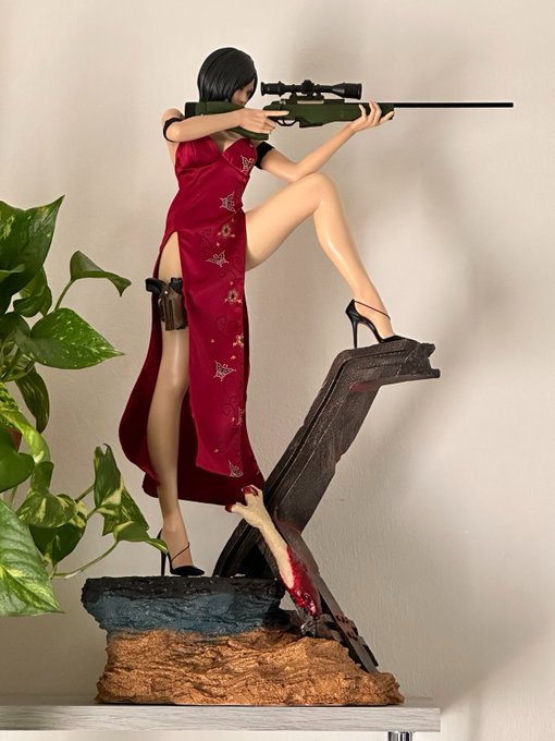 So I bought a very nice looking Ada statue but... I had no idea it was the Onlyfans version XD https://t<a href="/tag/maythe4thbewithyou"class="tags"><span>#maythe4thbewithyou</span></a>