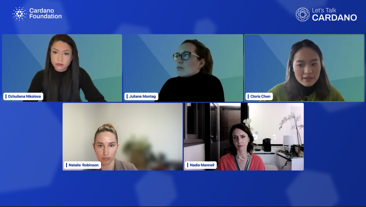 Cardano_CF's tweet photo. Join us live, now, for #LetsTalkCardano!

Link: https://t.co/4DhpBBRqhB

#Cardano #Blockchain #WomenInTech #InternationalWomansDay https://t.co/oa9AjZfKfT