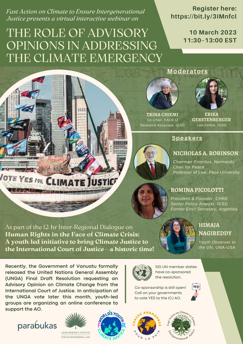 FACE Intergenerational Justice tweet media