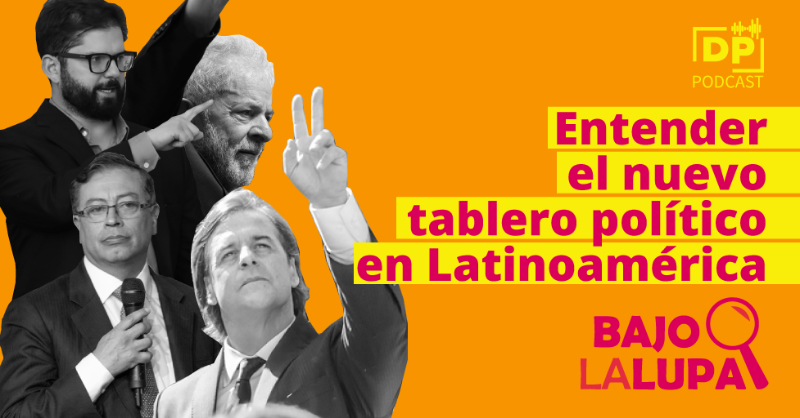 dplatinoamerica's tweet photo. 🎧 #Podcast #BajoLaLupa 🔎

¿Qué razones explican el nuevo tablero político en Latinoamérica? ¿Cuál papel juega el hartazgo? 

🎙️Episodio con @fdelledonne. Participan:  @NoamLupu @fernandaboidi @angelarellano

🎧 ¡Escúchalo! 👇