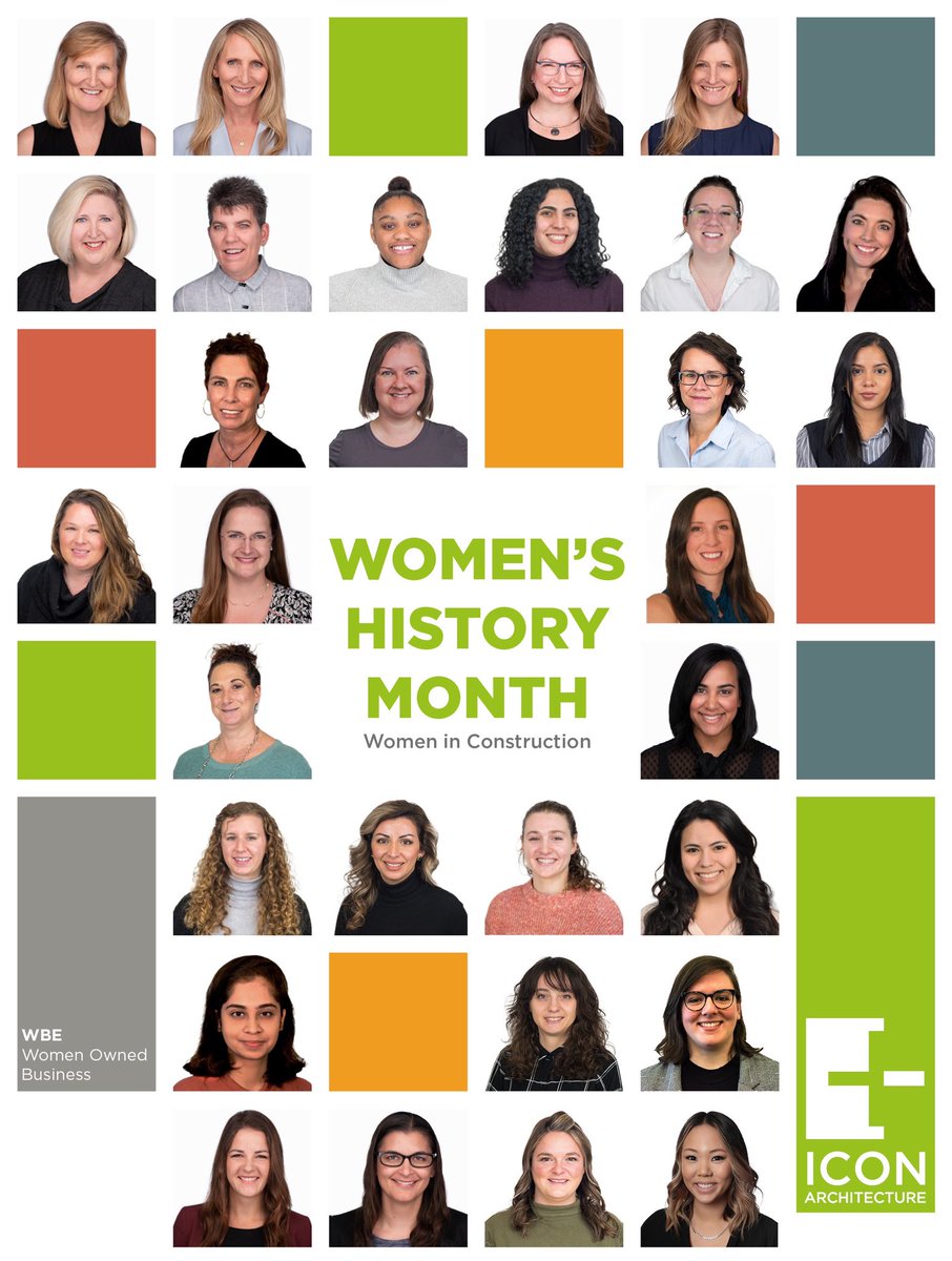 Happy International Women's Day! As a Women-Owned Business (WBE), we are leaders, innovators, and change agents. This week and always, we emphasize the important role women play in the industry. Our hard hats go off to all the women in construction, especially the women at ICON.
