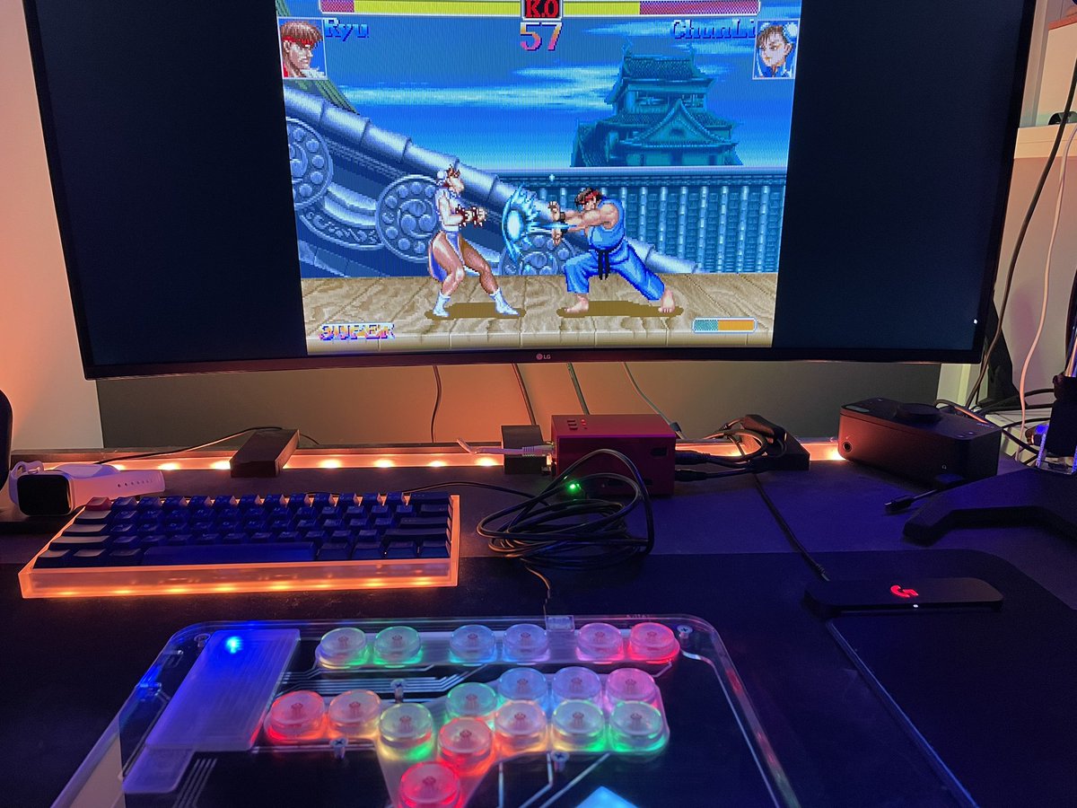 maximeparisse's tweet photo. Thank you @MisterAddons my setup is now completed! #MiSTerFPGA https://t.co/8GcRggzBhb