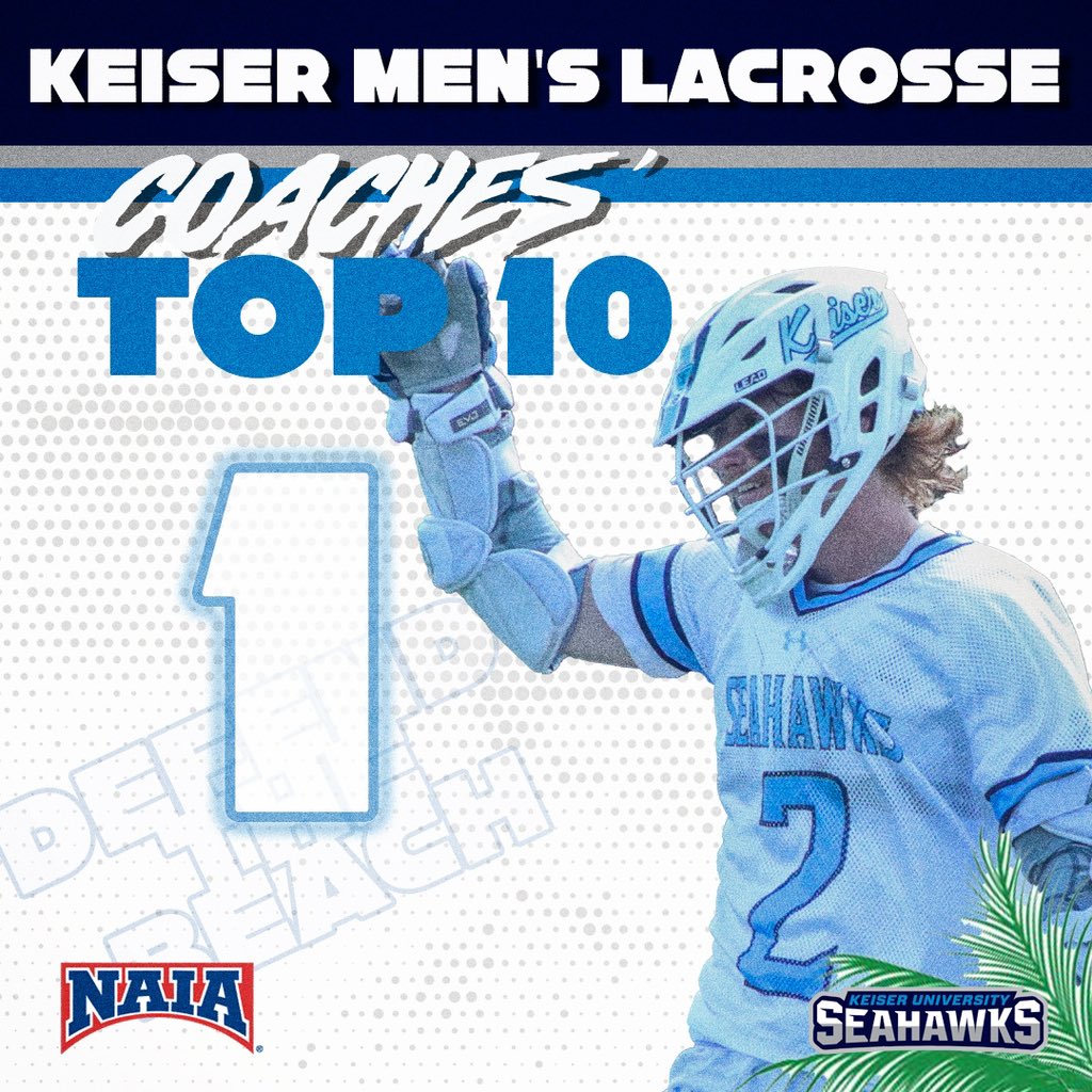 There’s a new team on the mountaintop!! Your Keiser Seahawks are the No. 1 squad in the <a href="/NAIA/">NAIA</a> rankings!!

#DefendTheBeach #OutWorkYesterday
