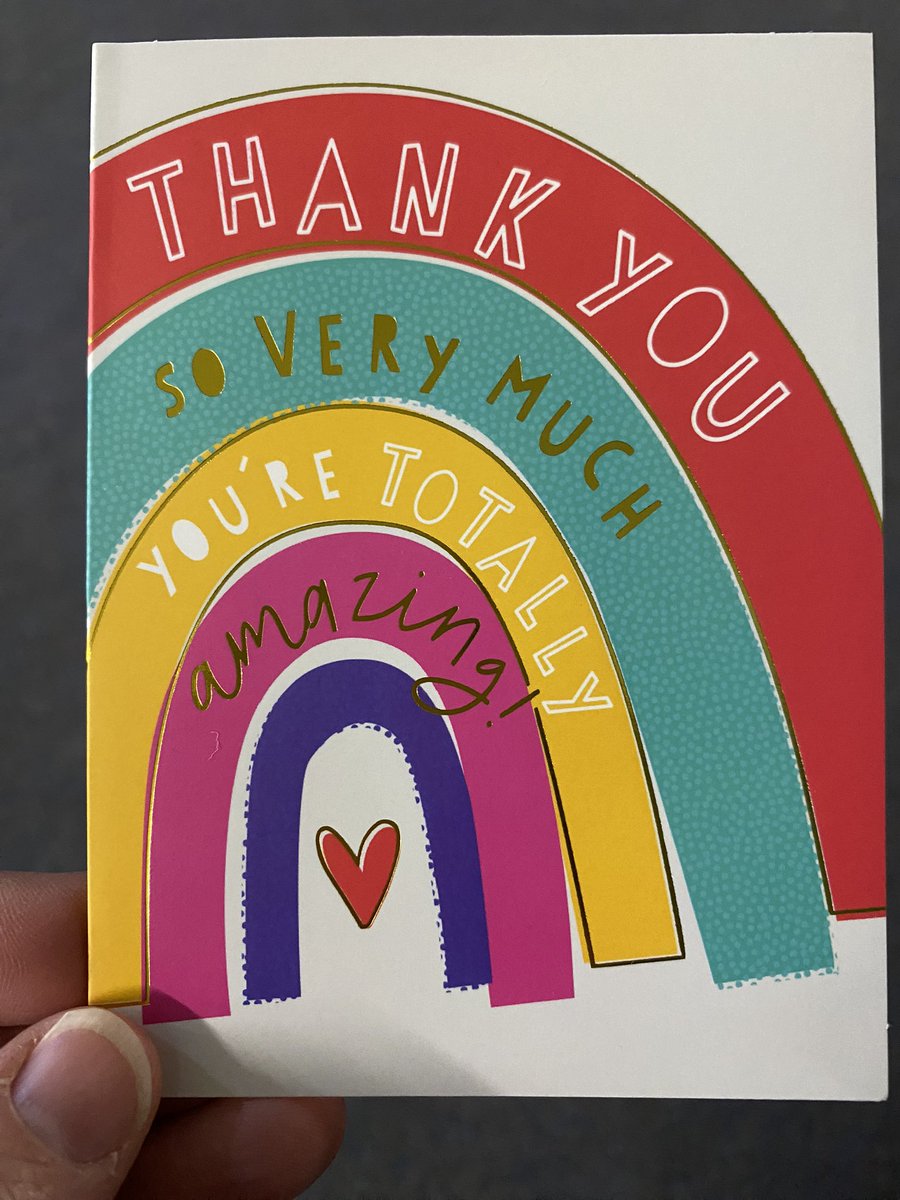 Happy International Women’s Day!
I got a card thanking me for my help today, it might be a little thing,  but someone took the time to think of me, write it &amp; give it to me, and I was very touched to receive it #InternationalWomansDay #kindnessmatters #volunteers
