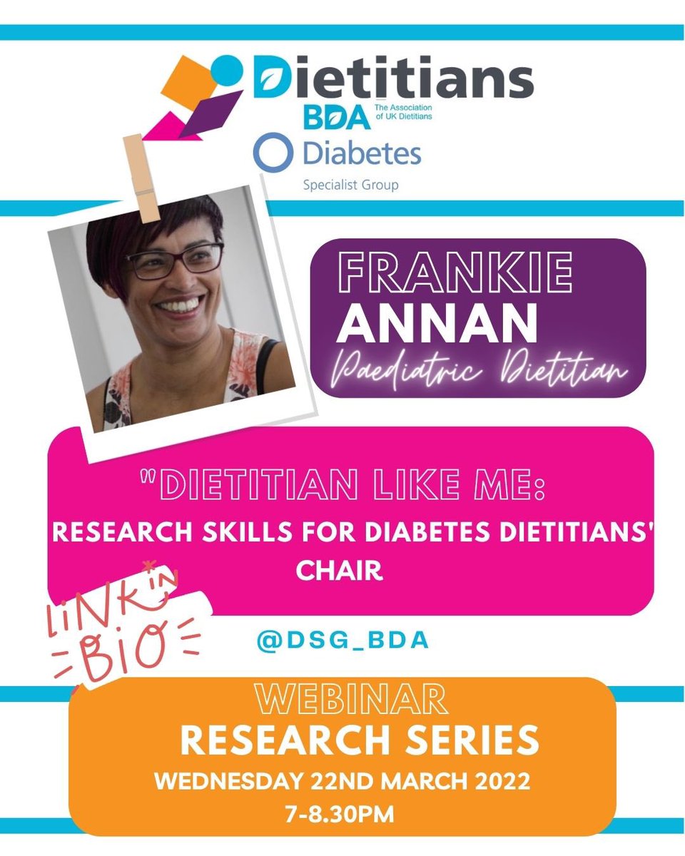 FREE FOR DSG MEMBERS & BDA STUDENT MEMBERS!!! Join us at our research webinars & elevate your research career! bda.uk.com/events/calenda…