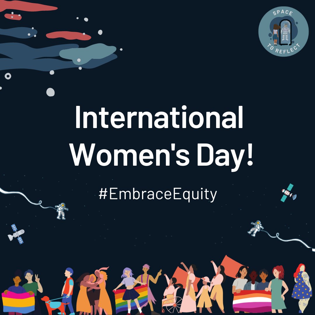 reflect_space's tweet photo. Happy International Women's Day!🚀✨
Let's celebrate women's achievement and take action to drive gender parity. Collectively we can all #EmbraceEquity 💗 https://t.co/AaQVUH5Och