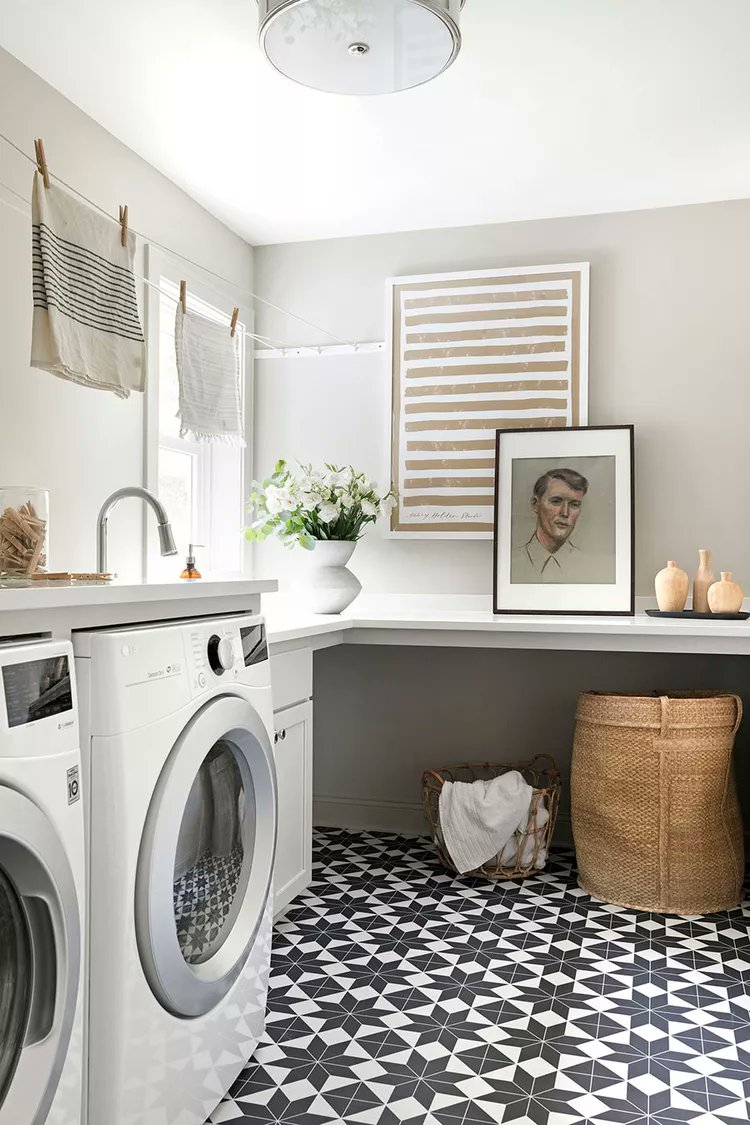 Storage is key to organizing a #clutteredroom. Invest in #laundryroomstorage and straighten up the space.  cpix.me/a/165639105