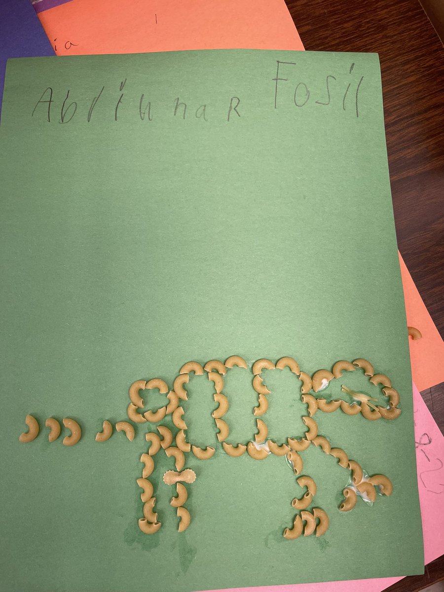 Learning about fossils 🥰🎉CKLA <a href="/GoodmanES_AISD/">Goodman ACE Elementary School</a>