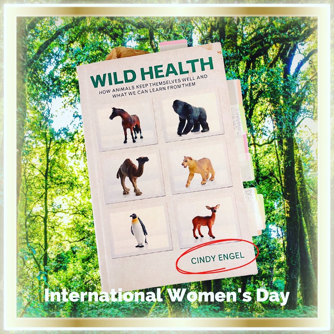 A big "thank you to @cindyengel17 for opening my eyes to the world of animal self-medication with this wonderful book, now more than two decades old but still full of valuable and fascinating knowledge 🙏🏻🌿 #8MarchWomensDay #animals #nature
