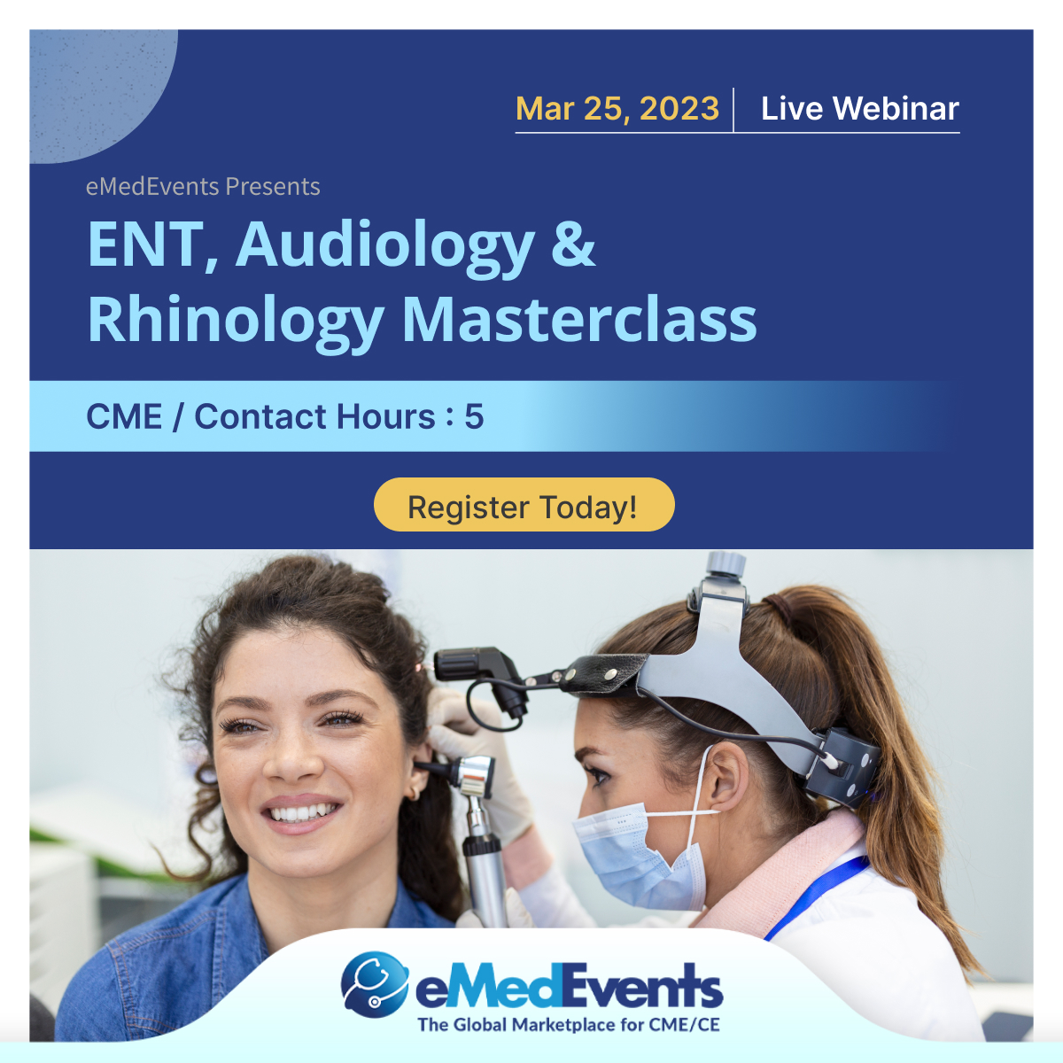 eMedEvents on Twitter "Join us for the ENT, Audiology & Rhinology