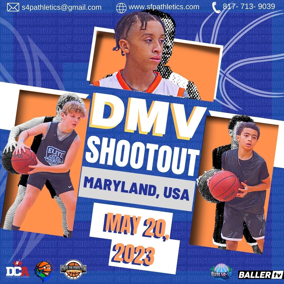 sfpathletics's tweet image. DMV Shootout May 20, 2023 
Register here:buff.ly/41UPlLb  

#youngathletes #dmvbasketball #nextgeneration #bballislife #hoopjunkie #elite5050  #sfpathletics
#sheehoops #wnba #nostundentloans #basketballtournament