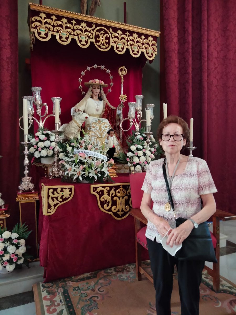 PastoraPadrePio's tweet photo. En la mañana de hoy ha fallecido N.H. Dña. Salvadora Murillo, anterior Diputada de Caridad y Camarera. Rogamos a todos los hermanos y devotos una oración por su alma a la Divina Pastora. https://t.co/cZrw5TVJhL