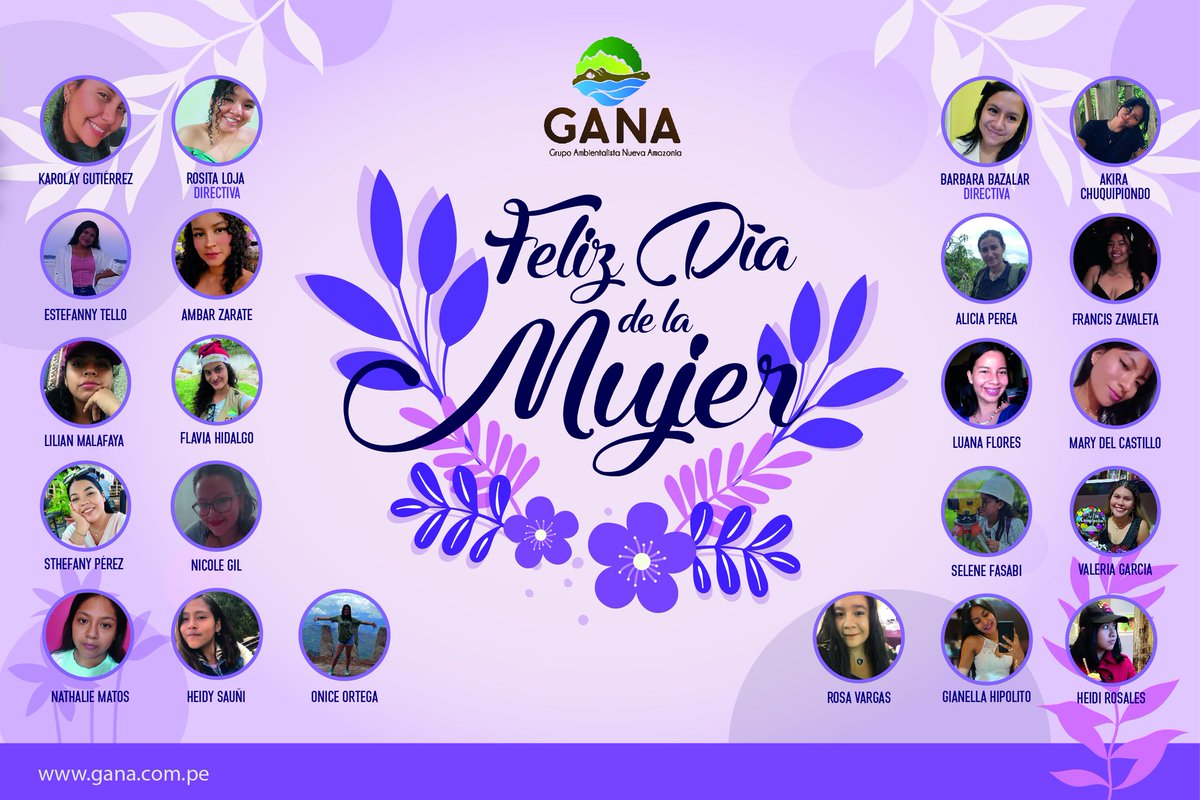 nuevaamazonia16's tweet photo. #DíaDeLaMujer
#TeamGANA

✅ En esta fecha tan especial saludamos a todas las mujeres del mundo, por su valentía, esfuerzo, compromiso y dedicación a cada actividad que realiza.
✅ Feliz día a las mujeres de nuestro equipo de trabajo, quiénes son pieza fundamental 🙋🏽‍♀️🧍🏽‍♀️ https://t.co/qGNmFkL95D