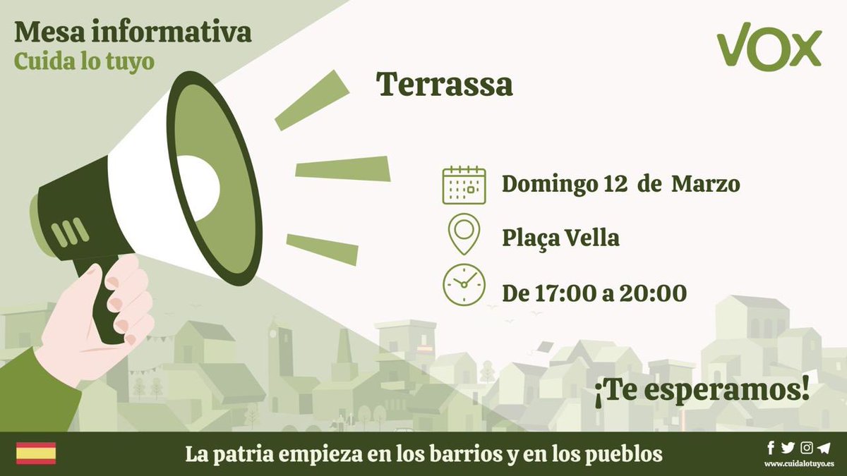 TerrassaAntiF's tweet image. #AlertaUltra a #Terrassa
#ForaNazis
#StopVoX