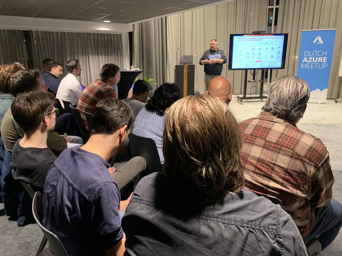 Dutch Azure Meetup tweet media