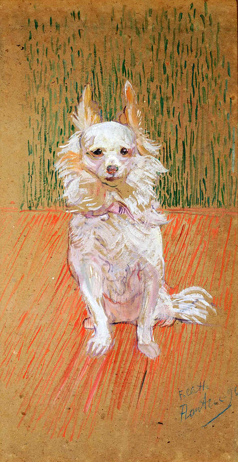 HrothN's tweet photo. We hebben geen hond. Wat kan je nog meer inruilen voor een vluchteling? Zilverpapier? Voetbalplaatjes?
#viervoeter
🎨 'Follette', Henri de Toulouse-Lautrec https://t.co/VpDdNuREBz
