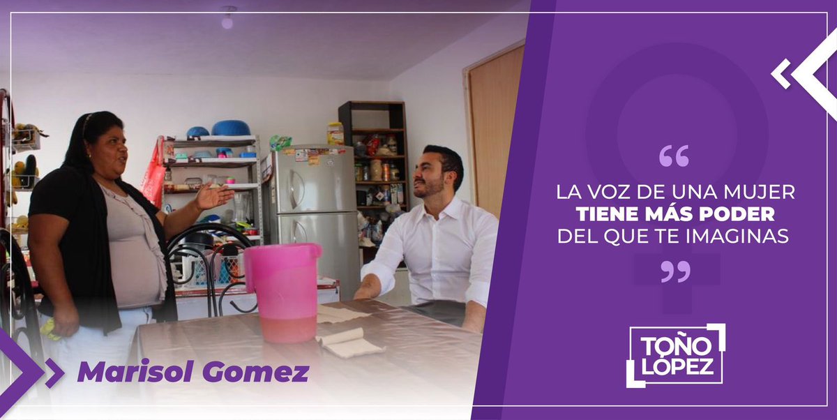 Reconozco la gran labor de Marisol, y mi más profundo respeto por la labor de luchar por su familia. 🙌🏽
#8M