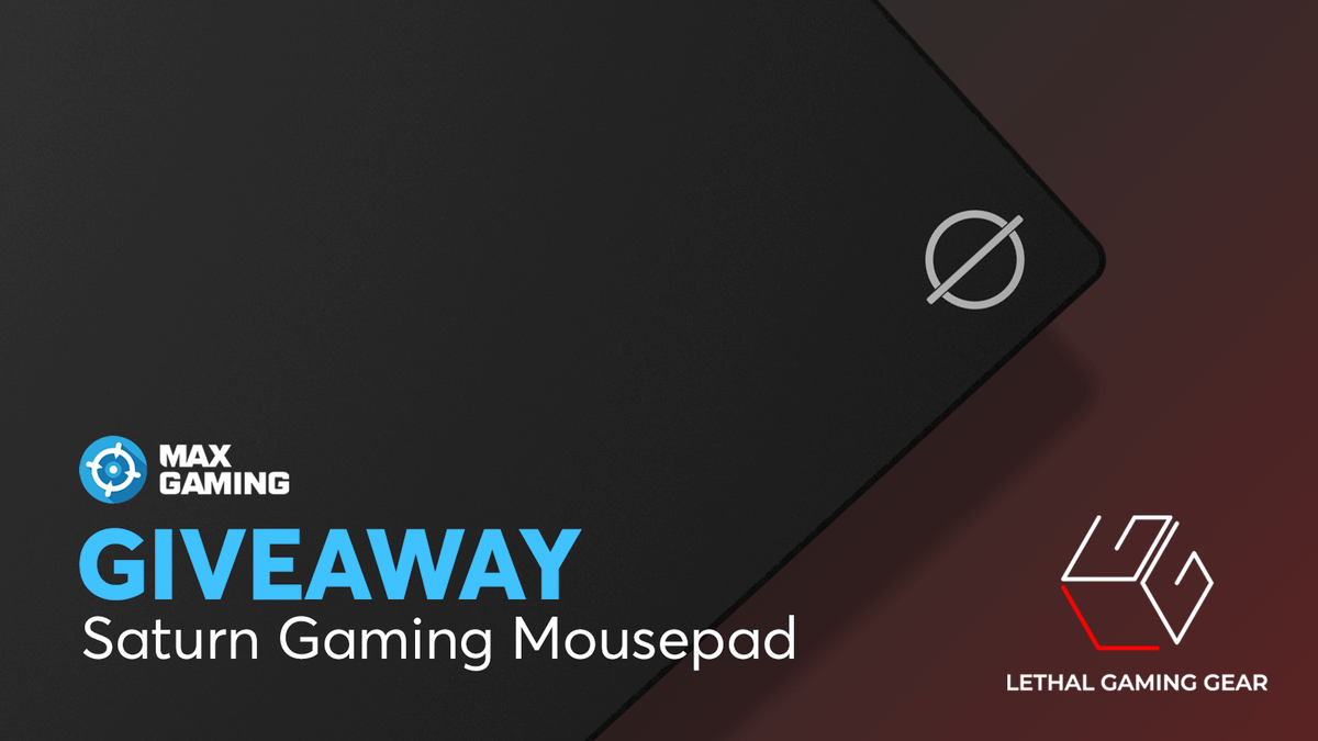 [GIVEAWAY] 📦
To celebrate our partnership with MaxGaming, we thought we would do a giveaway!

5x Saturn XL Black will be on the line here.
Instructions: 
- Follow 
<a href="/wearemaxgaming/">MaxGaming</a>
 
- Follow 
<a href="/LethalGamingGr/">Lethal Gaming Gear</a> 
 (obviously)
- Retweet this post

Picking 5 winners on Sunday at 11pm