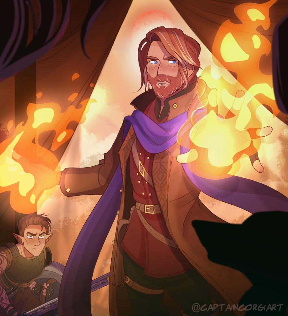 'So...what's the play here, Beauregard?'🔥
#criticalrole #criticalrolefanart #calebwidogast