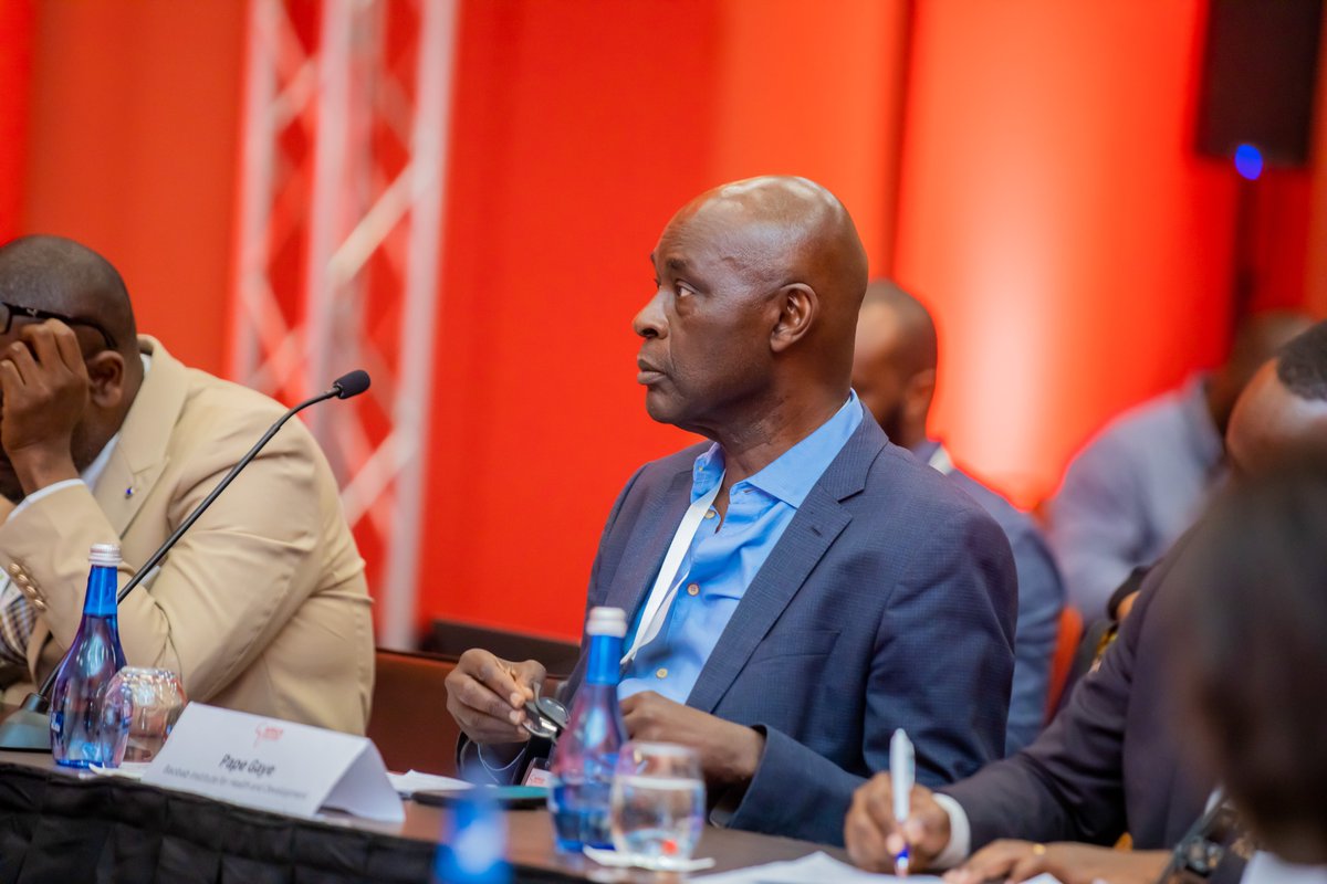 Amref_Worldwide's tweet photo. Topic: Building trust in public health systems: investing in communication for health transformation.

"Frameworks are good but, there is a need to frame the discussion on the adaption of health system models in the community," @pgaye, Co-chair, @Trans4m_Health. #AHAIC2023 https://t.co/k9kF4QRK31
