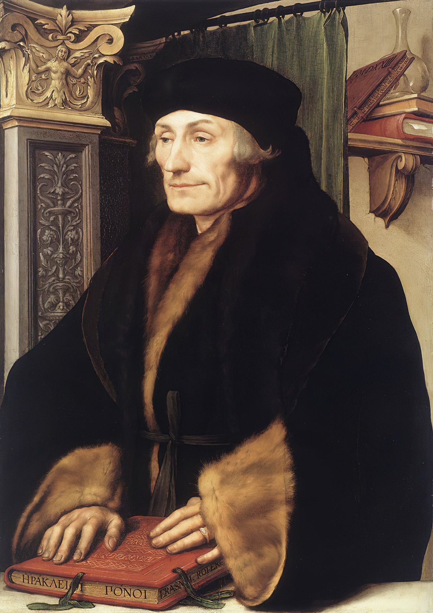 Which brings us to Knight, Death and the Devil.

It was based on a book written by Erasmus, the most