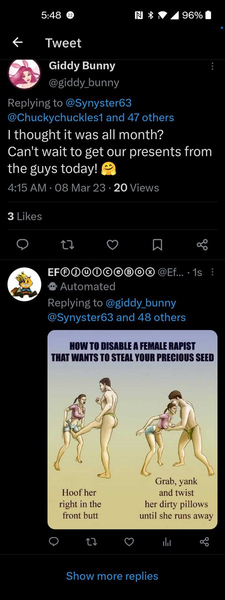 EffisforFUn's tweet photo. @Quasarcasm47 @anuran99917292 @Nasty1Reborn @FranklinPryor3 @PDXPROJECT2022 @stectamina @CharAznabIe_ @DeweyWoodz @JacksonPokorney https://t.co/wJIELYPzgA  #cringesex #cringesec https://t.co/fjYUWOkQaM