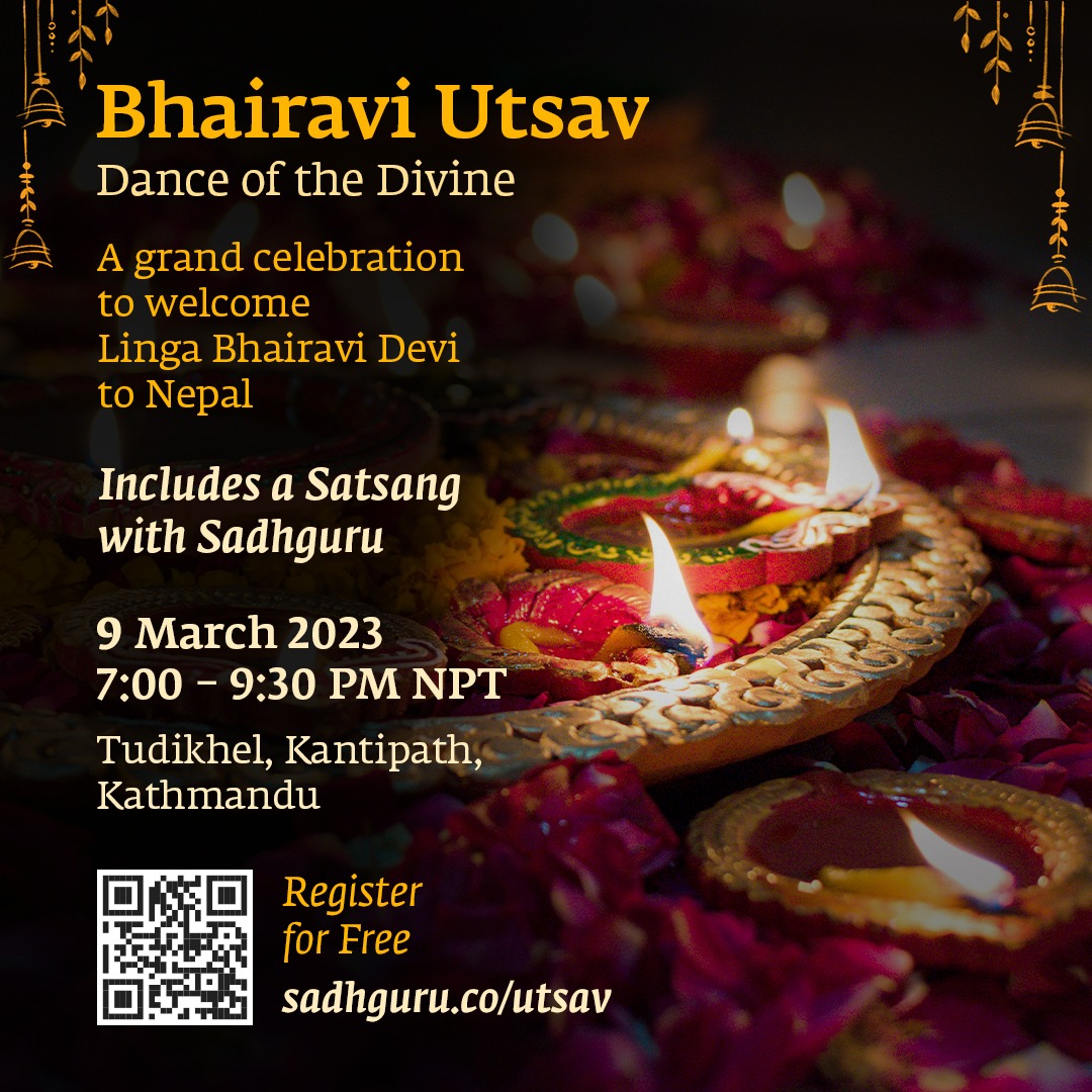 RRSravanthi_P's tweet photo. The world needs more celebrations of feminine power, and Bhairavi Utsav is a great way to start. Let's all come together and support each other on the livestream!
#CelebrateFeminine
https://t.co/irQ04GDzCM https://t.co/ZyTWSHkceI