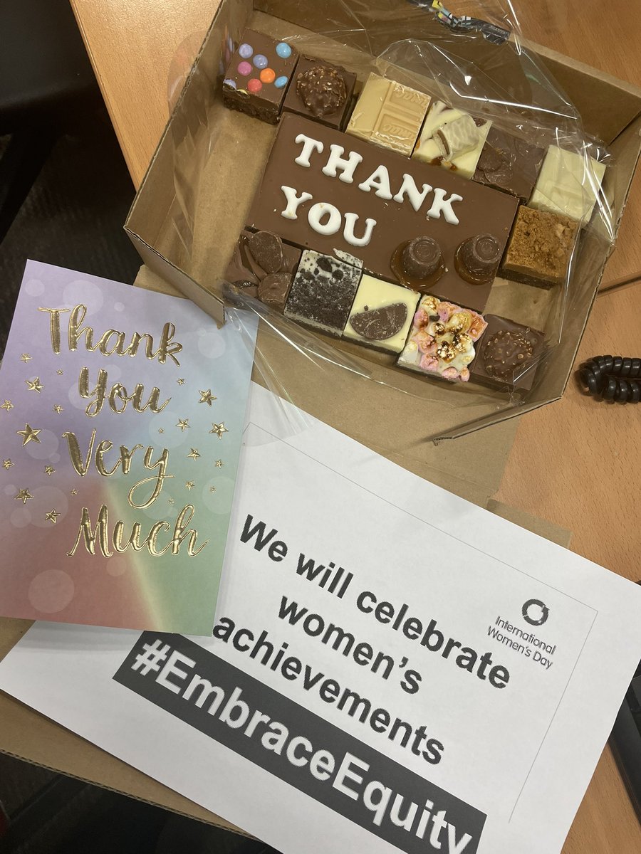 Thanks to <a href="/SamASmith_ERAC/">Sam Smith</a> and <a href="/ven_connelly/">ven</a> for my International Women’s day gifts #InternationalWomensDay #ERAC #8MarchWomensDay #U32