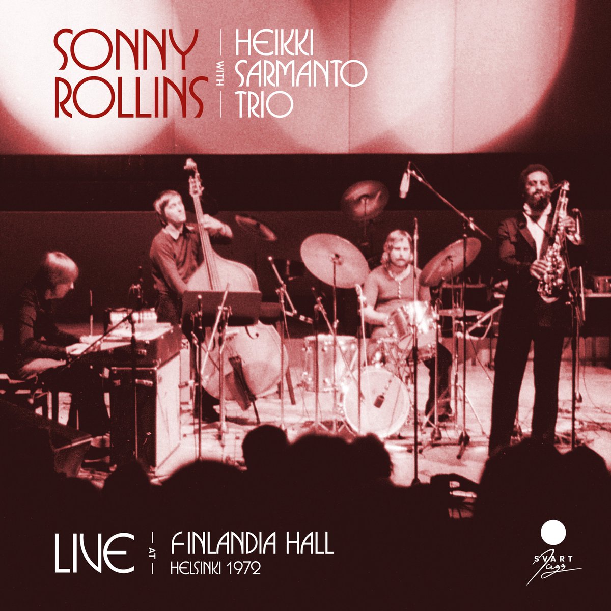 A previously unreleased live recording from 1972 of Sonny Rollins in Helsinki, with three Finns backing him? YES PLEASE. Out on Svart Records in June. https://t.co/2KiAMuAwS8