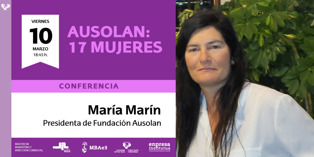 ehu_enpresainst's tweet photo. 🗣️ #CONFERENCIA
Con motivo de este #8DeMarzo, María Marín (Presidenta de la Fundación Ausolan) nos ofrecerá la alentadora historia de las 17 mujeres fundadoras de la empresa💜
🗓️10 de febrero
⏰18:45h
🏫Sarriko
#upvehu #Ausolan https://t.co/B6YwMGJAwD