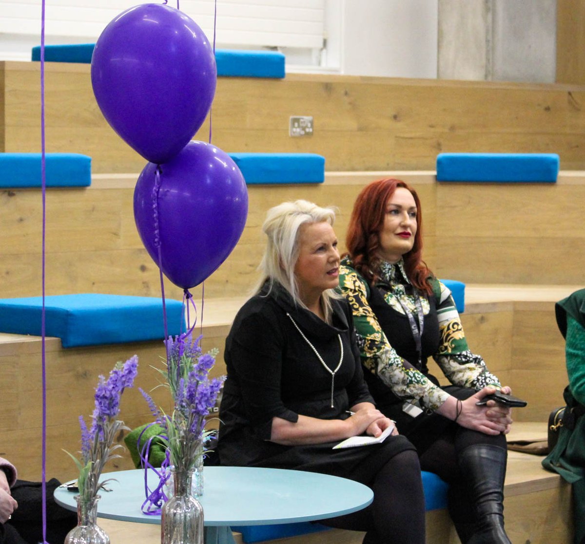 Karolyn_Mc's tweet photo. Celebrating @WITcarlowSETU @womensday in @SETUIreland Carlow Campus @SETU_President with @Kathleensf1 @JenMurnaneOConn @EDI_SETU  @setu_carlow_p2p @UnumIreland Very successful morning &amp; Thank You to all participants 💜#IWD2023 #EmbraceEquity #Tech4Equality https://t.co/pPTKsFdGCp