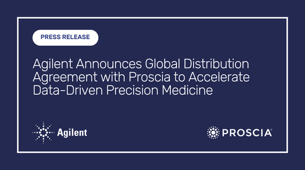 Proscia's tweet photo. [NEWS] We've signed a global distribution agreement with @Agilent to accelerate data-driven precision medicine. Read the press release for more on how our partnership will empower laboratories to drive quality and efficiency gains. https://t.co/ngQM7jUxuo #digitalpathology https://t.co/RWtElymnJ9