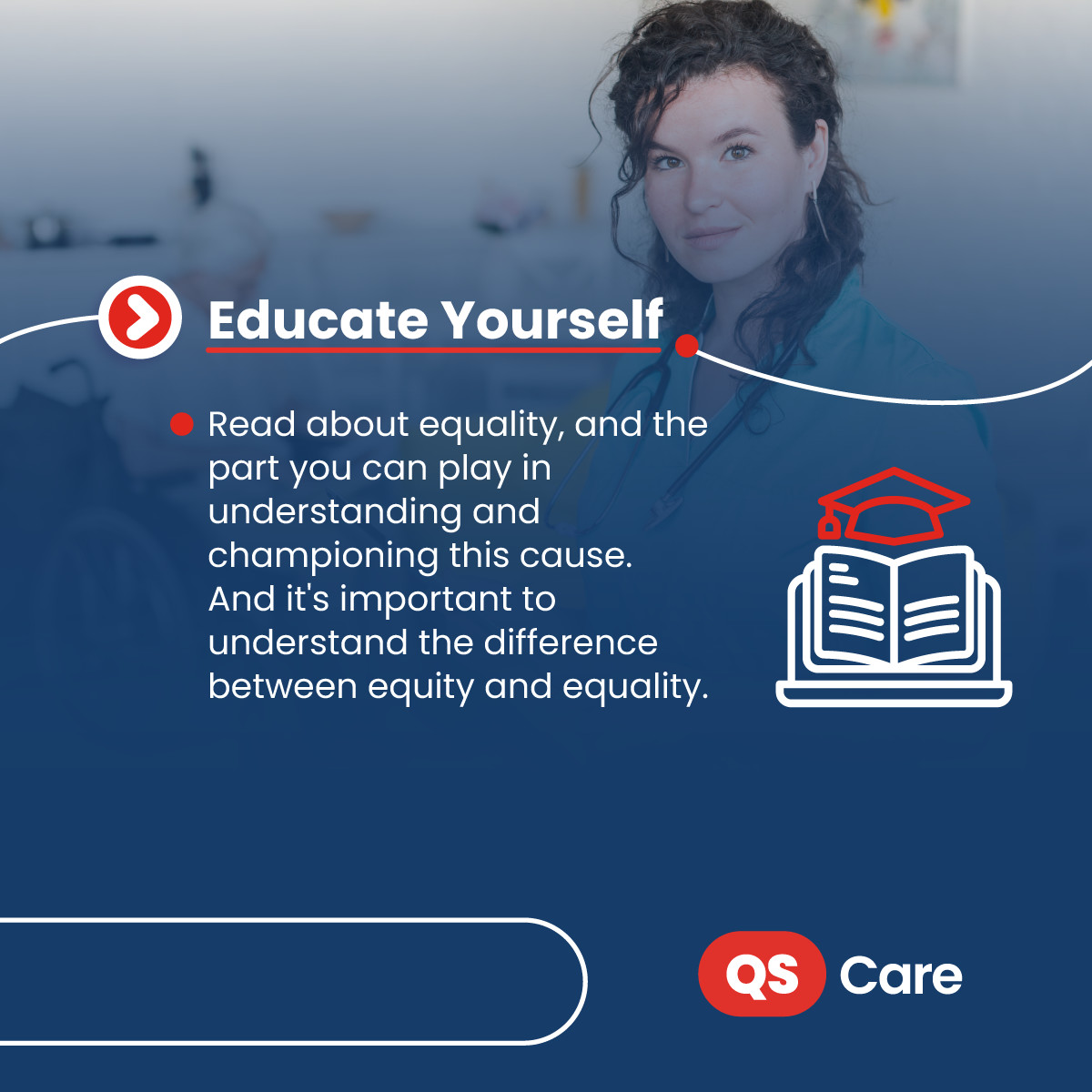 QS_Care's tweet photo. 💁‍♀️ Join us in celebrating International Women's Day by championing women's rights and gender equality in social care. ❤️

Let's make a difference and create a better, more just future for all women in the field! Here's how 💡

#IWD2023 #InternationalWomensDay https://t.co/dxGHfhOZns