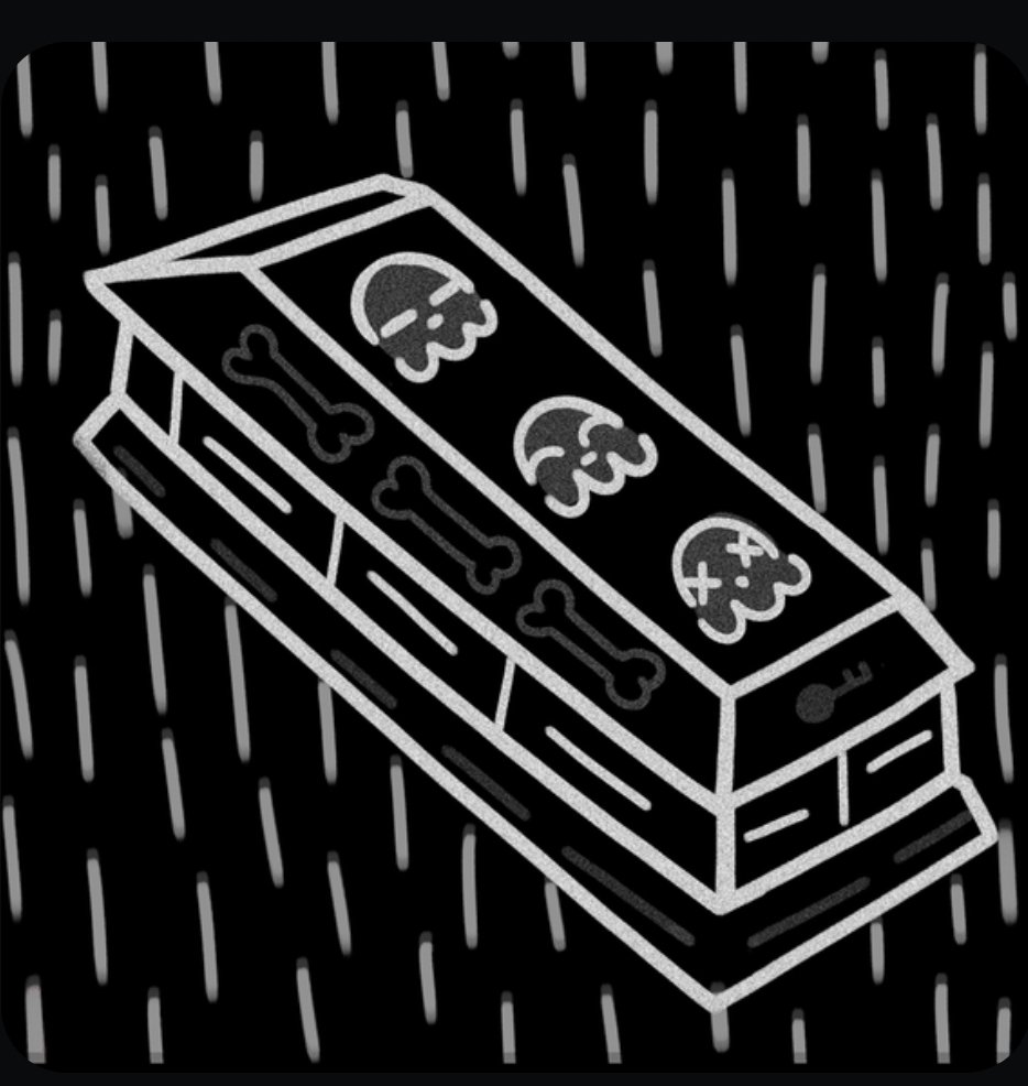KhyleSocrates's tweet photo. Just got airdropped this from @SkeletGuys
The coffins have arrivedπ₯β°οΈ
Now... how to open this dang thingπ€
#skeletguys #skeletlife #skeletttain #skelets #nft https://t.co/Qr1Twk5vIO