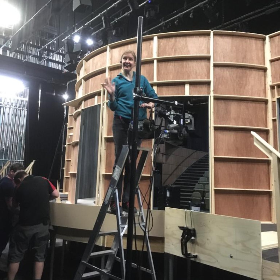 Congratulations to Rachel Mortimer, who celebrates 20 years at the Sherman this week. Rachel is currently Technical Manager.

Llongyfarchiadau i Rachel Mortimer sydd yn dathlu 20 blwyddyn o weithio yn y Sherman wythnos yma. Mae Rachel ar y funud yn Rheolwr Technegol. 

#IWD2023